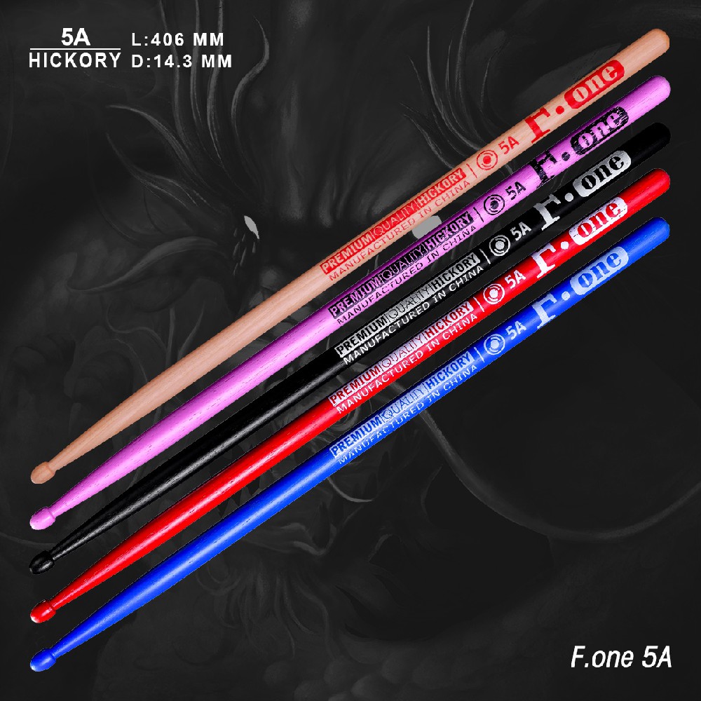 F.ONE系列架子鼓鼓棒专业打鼓槌爵士鼓鼓锤北美山