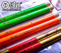 民打大鼓槌中国鼓鼓棒胡桃木 角DG3长度38cm直径2.1cm大鼓棒