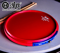 汉旗哑鼓新品12寸M12行进练习打击板套装